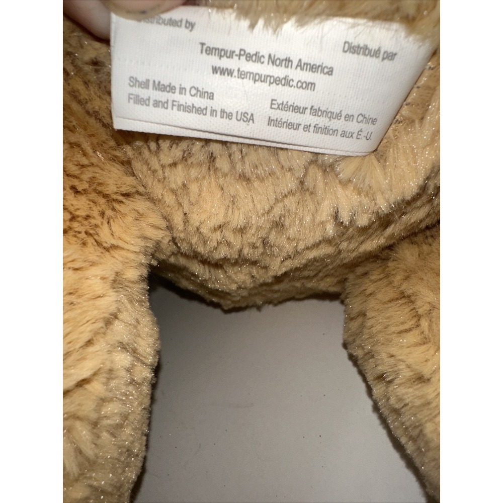Tempur-Pedic Teddy Bear Memory Foam Plush 16" Mary Meyer Stuffed Animal - Picture 9 of 9